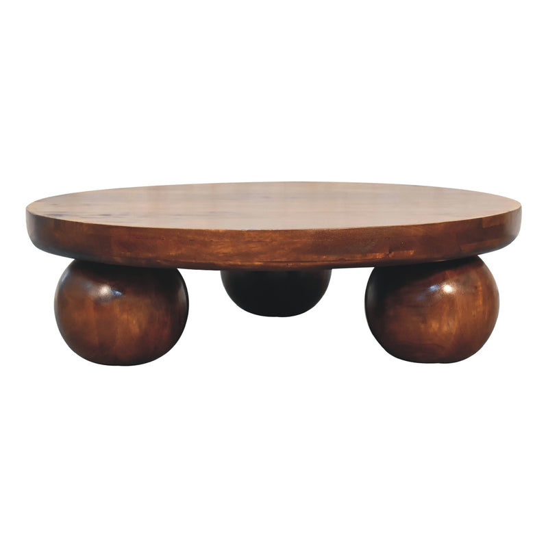 Chestnut Full Moon Table