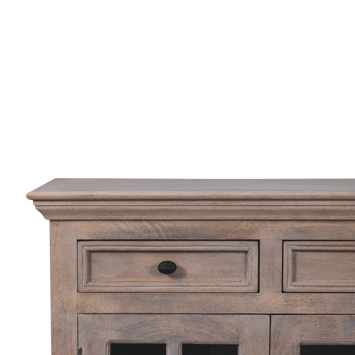 New Haven Glazed Stonewash Cabinet