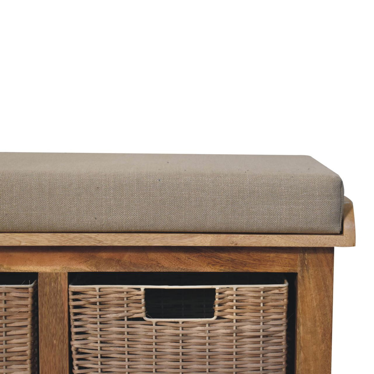 Kick Off! Linen Basket Bench