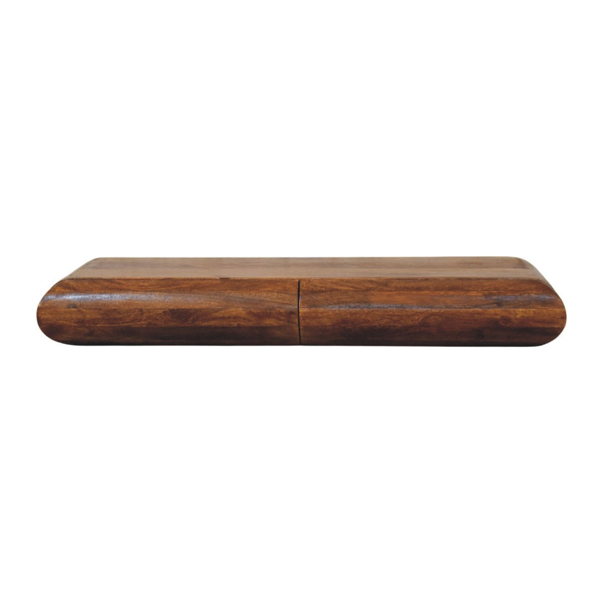 Cloud 9 Floating Media Unit- Chestnut