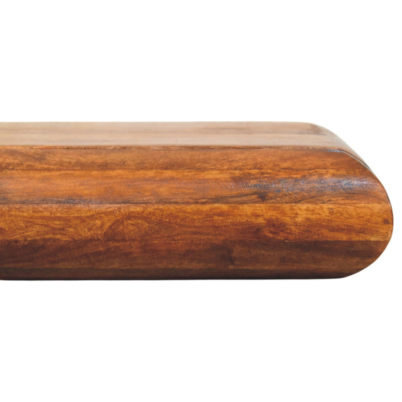 Cloud 9 Floating Media Unit- Chestnut