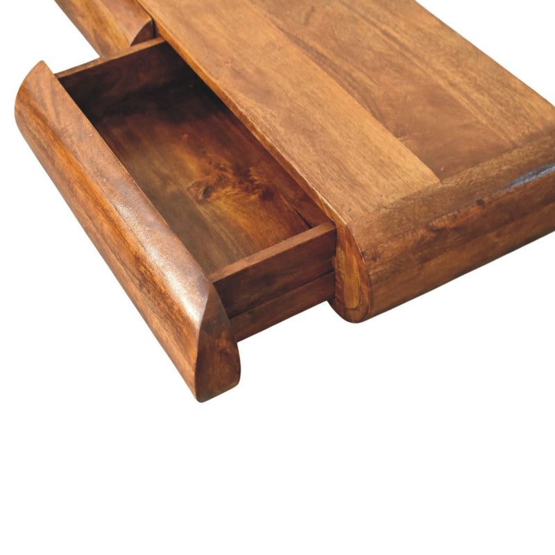 Cloud 9 Floating Media Unit- Chestnut