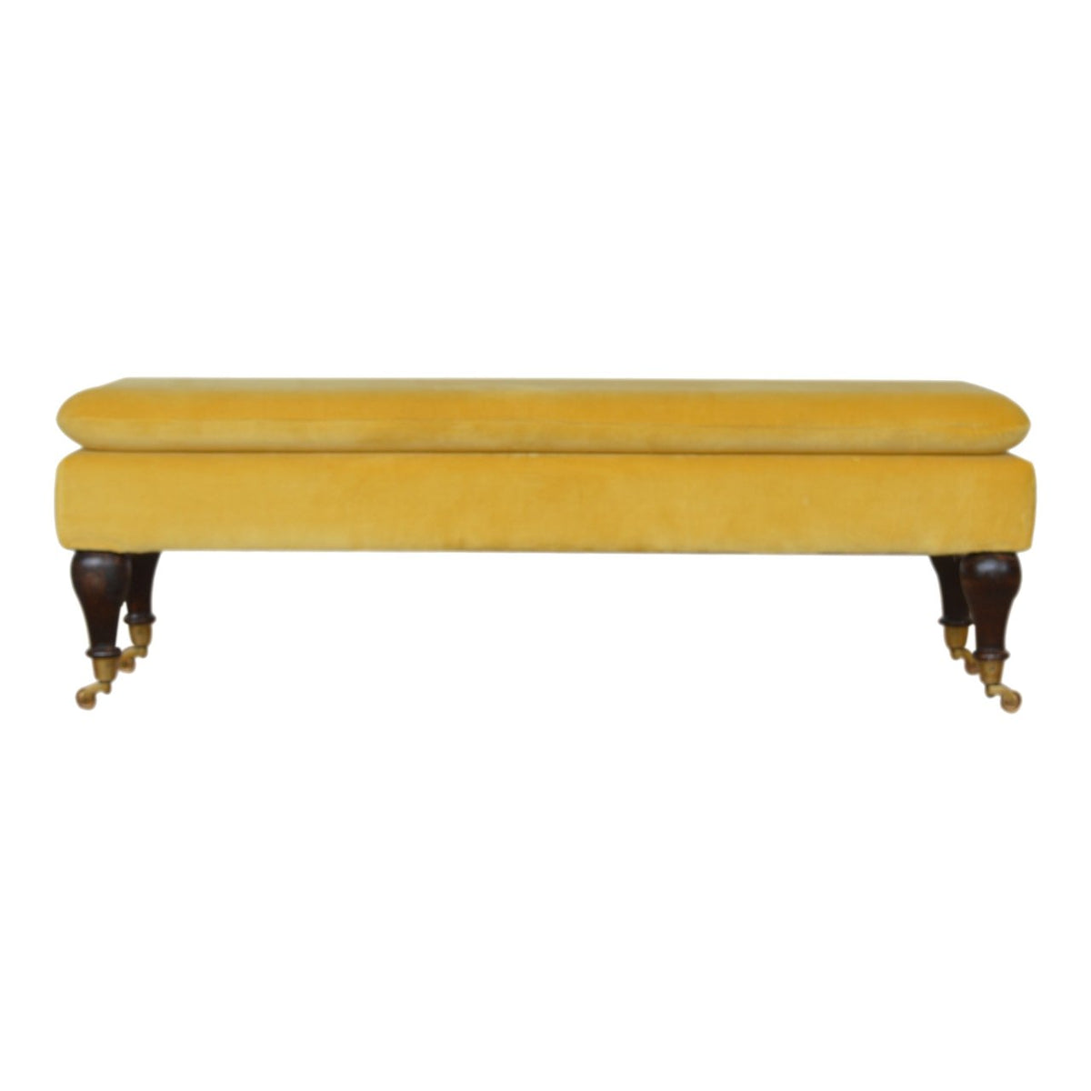 Velvet Glider Bench - Choose Your Favourite Colour