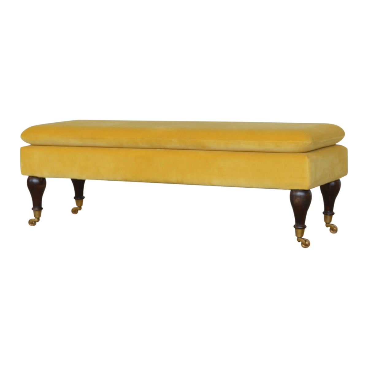 Velvet Glider Bench - Choose Your Favourite Colour