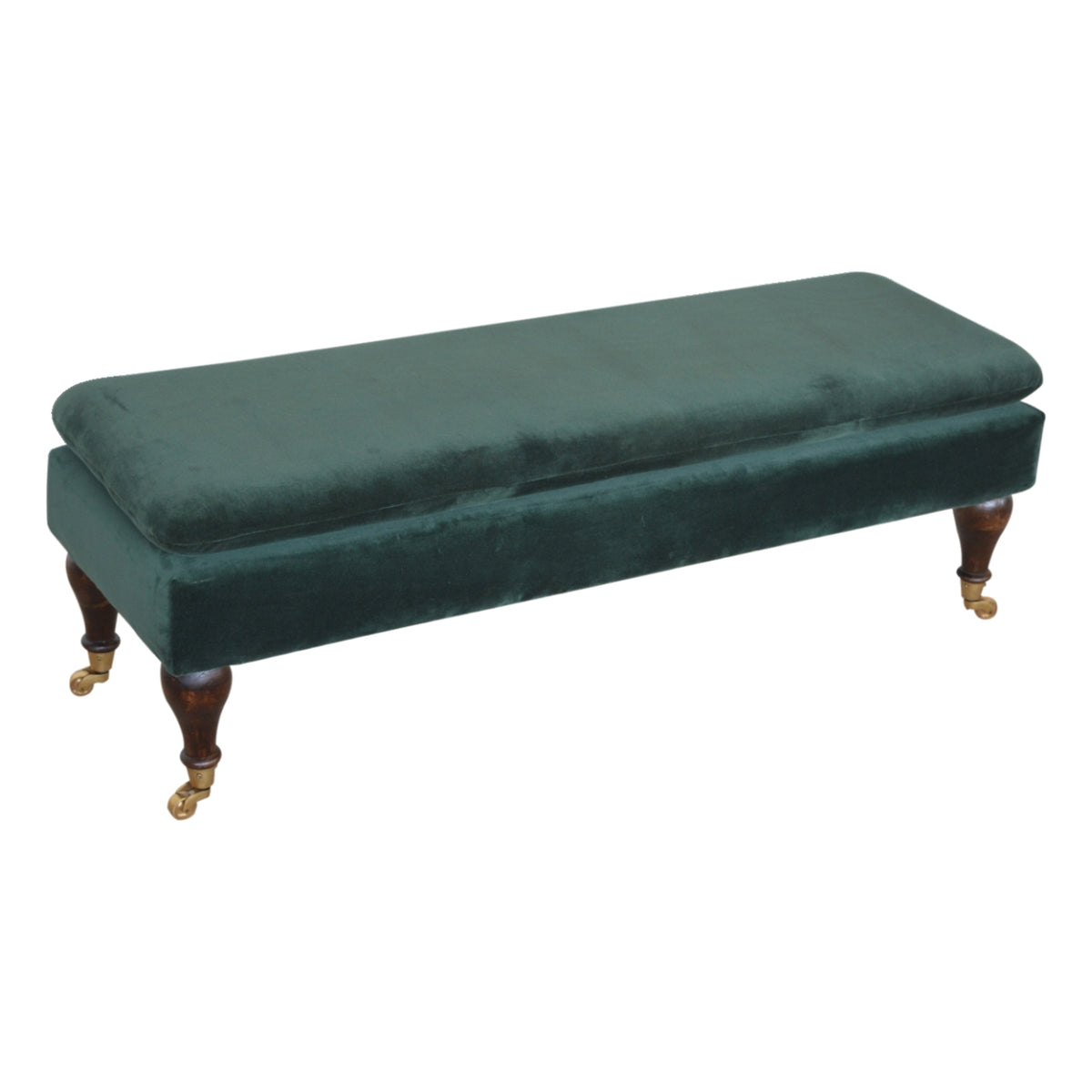Velvet Glider Bench - Choose Your Favourite Colour