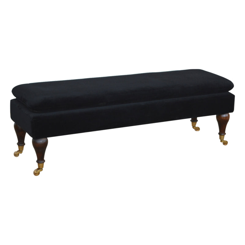 Velvet Glider Bench - Choose Your Favourite Colour