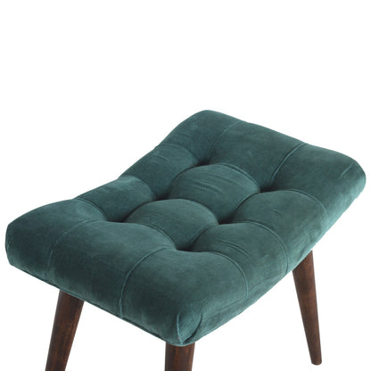 Velvet Eclipse Curved Seat - Choose Your Favourite Colour