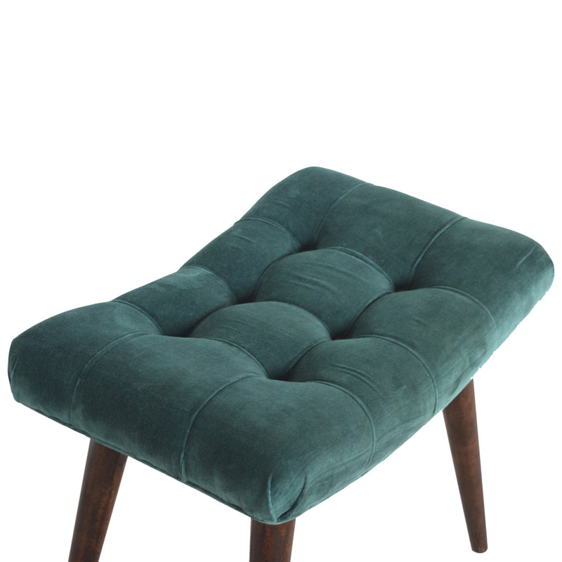 Velvet Eclipse Curved Seat - Choose Your Favourite Colour