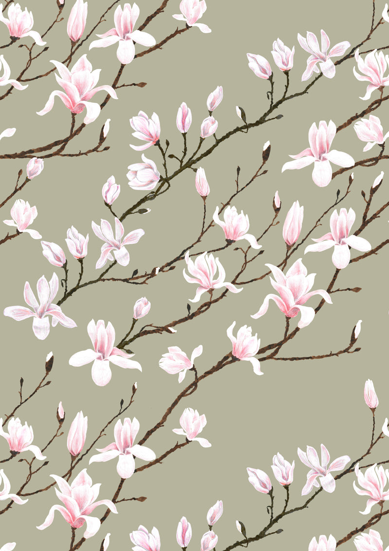 In Bloom Wallpaper and Fabric