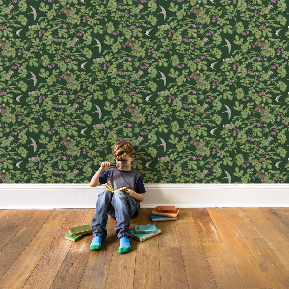 Woodland Wonder - Spring Forest Green
