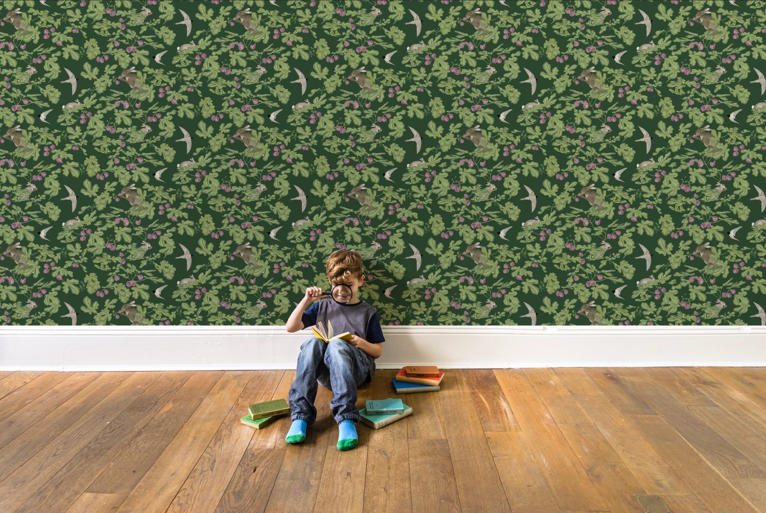 Woodland Wonder - Spring Forest Green