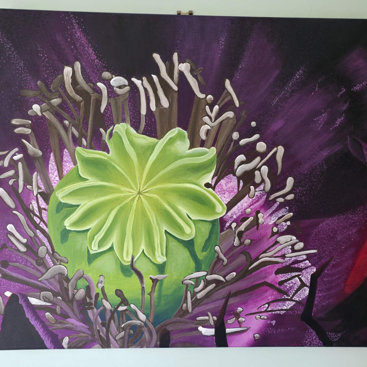 Pulse of Poppy — Original Art