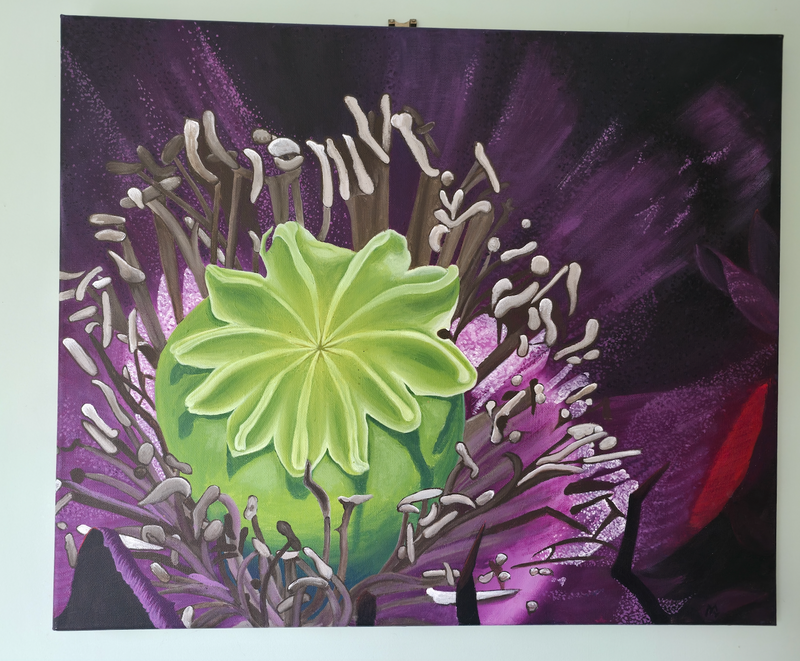 Pulse of Poppy — Original Art