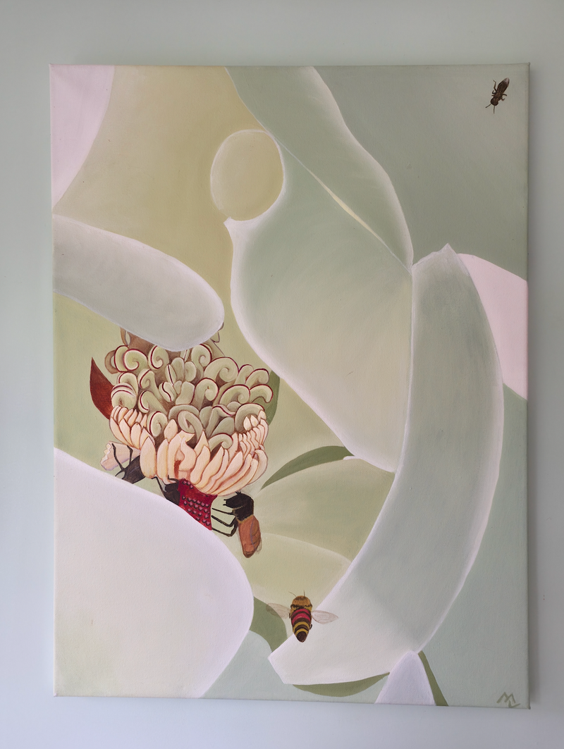 The Magnolia Pause — Original Art