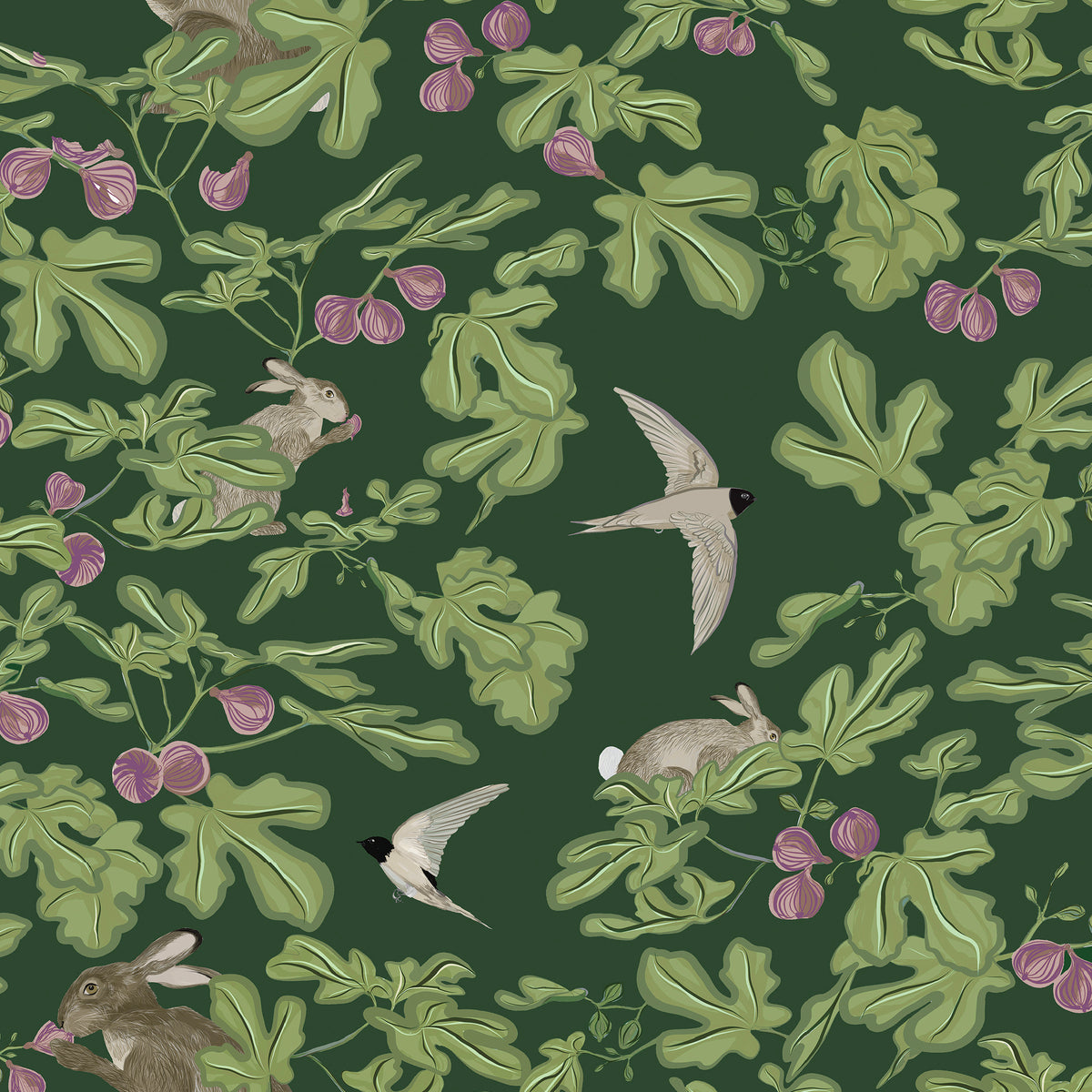 Woodland Wonder - Spring Forest Green