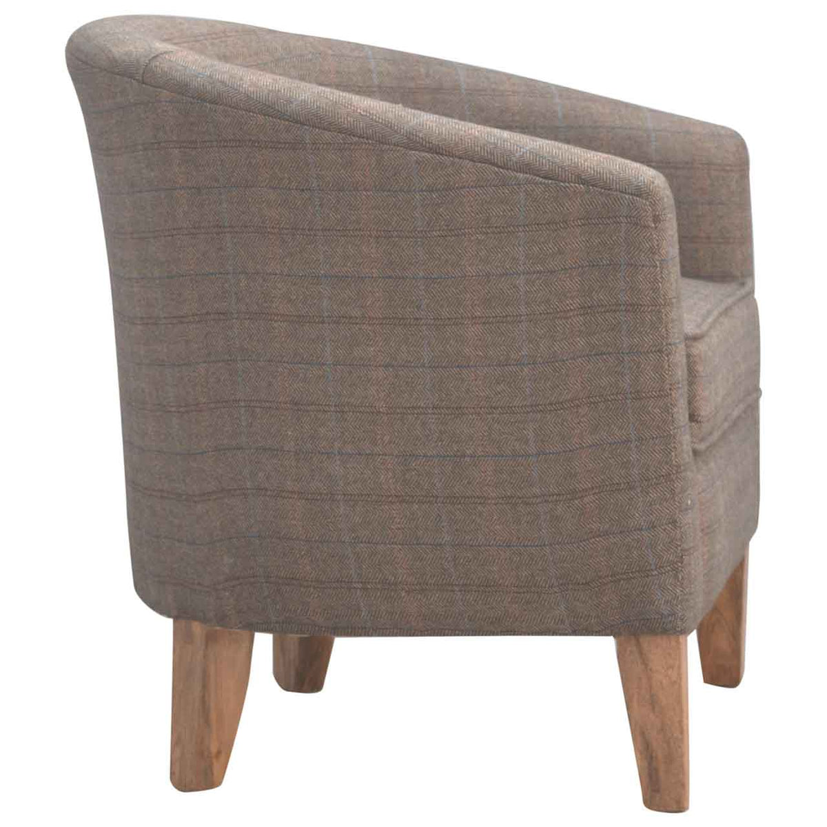 Tweed Hug Tub Chair