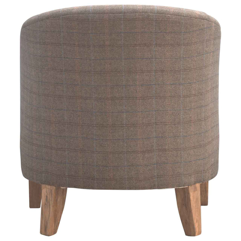 Tweed Hug Tub Chair