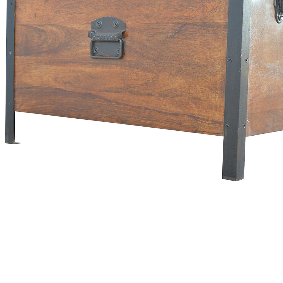 Slam Dunk! Industrial Wooden Blanket Box