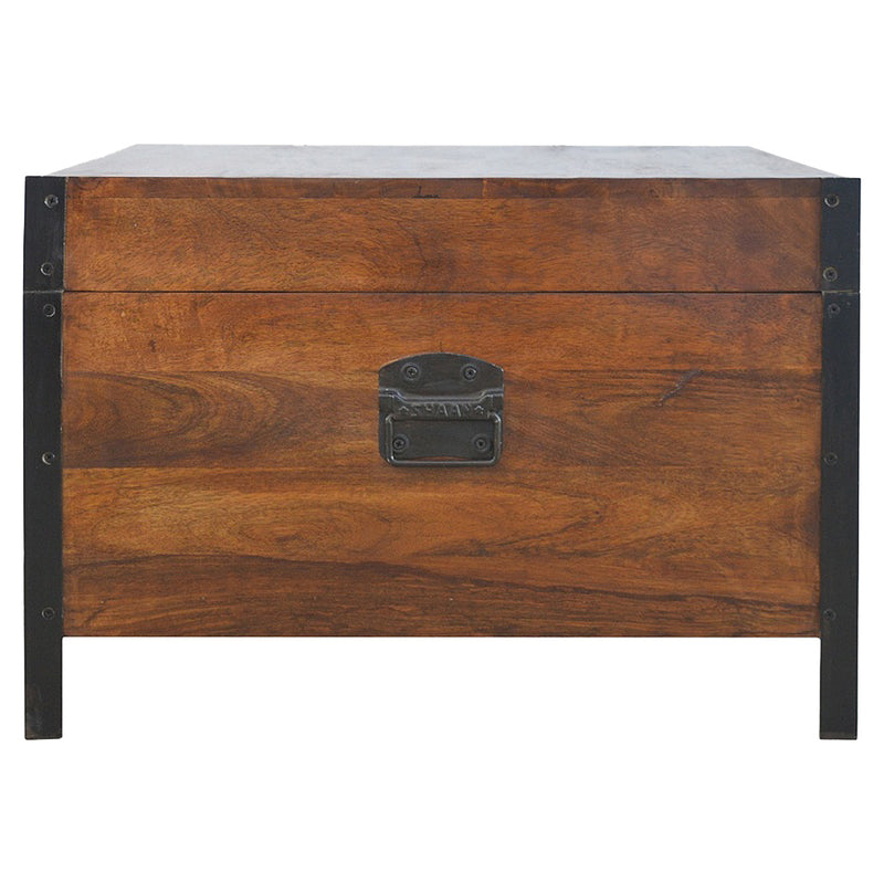 Slam Dunk! Industrial Wooden Blanket Box