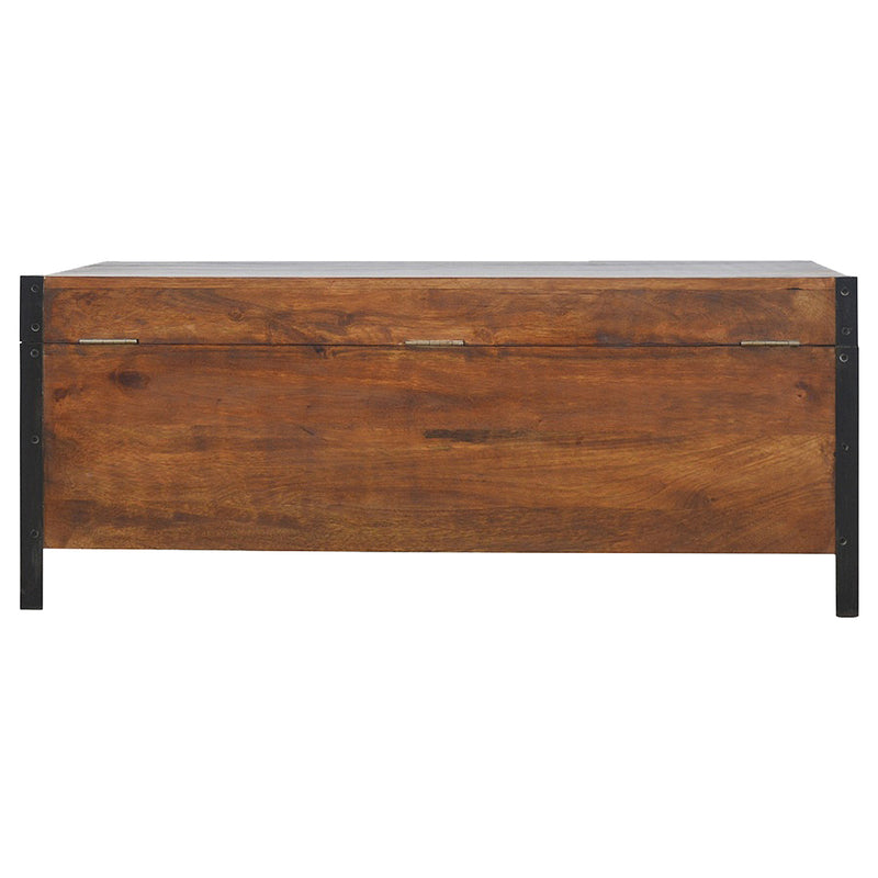 Slam Dunk! Industrial Wooden Blanket Box