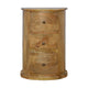 Half Moon Bedside Table