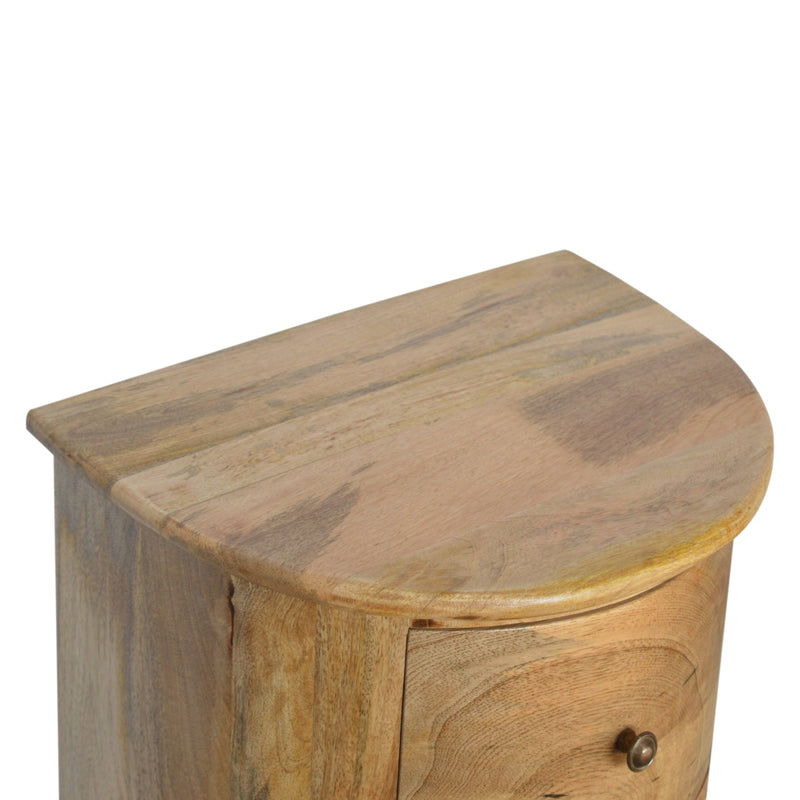Half Moon Bedside Table