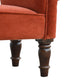 You and Me Velvet Embrace Bench – Autumnal Red