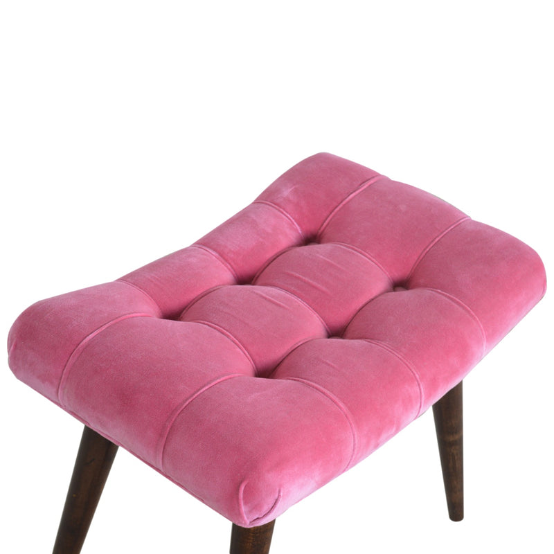 Velvet Eclipse Curved Seat - Choose Your Favourite Colour