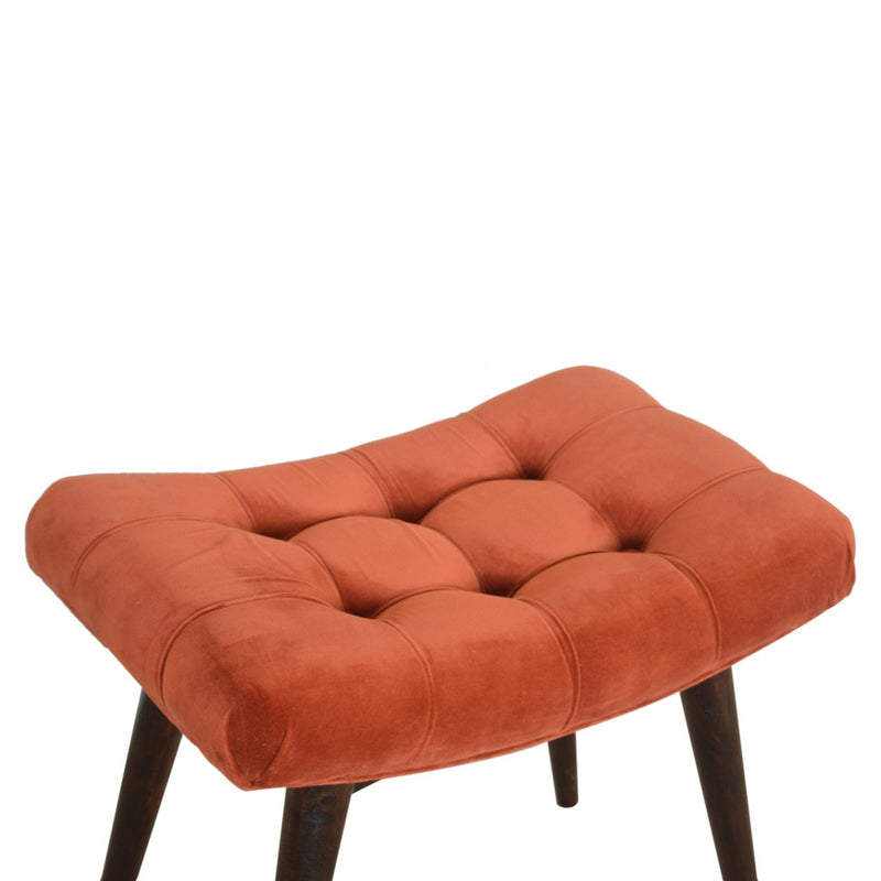 Velvet Eclipse Curved Seat - Choose Your Favourite Colour
