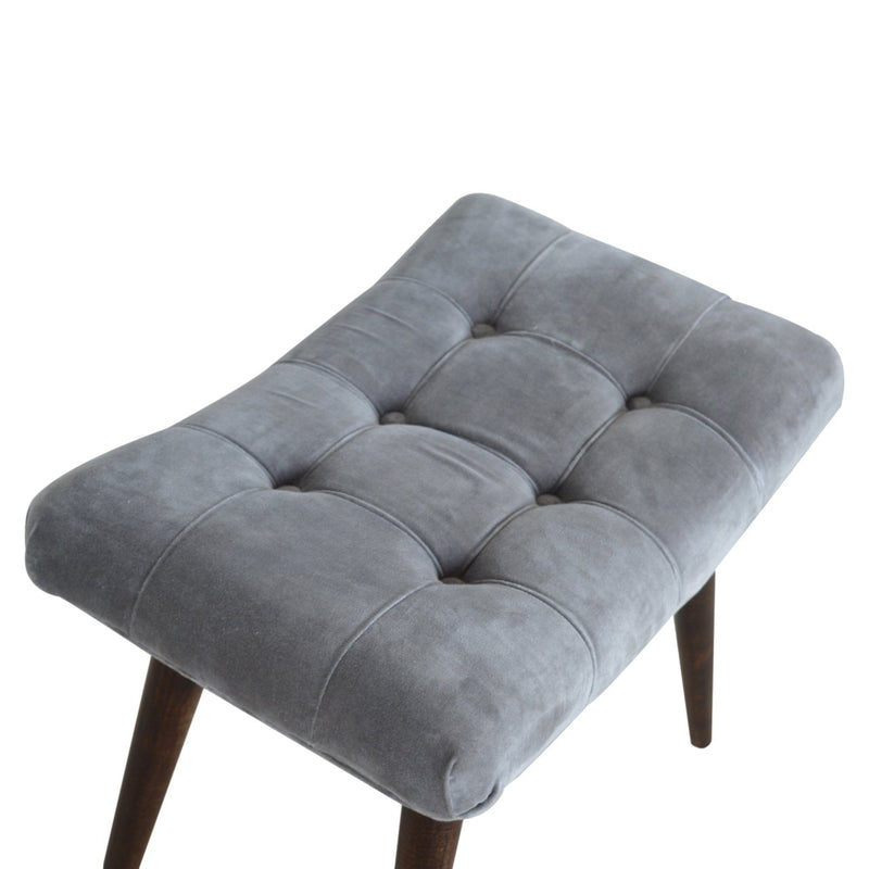Velvet Eclipse Curved Seat - Choose Your Favourite Colour