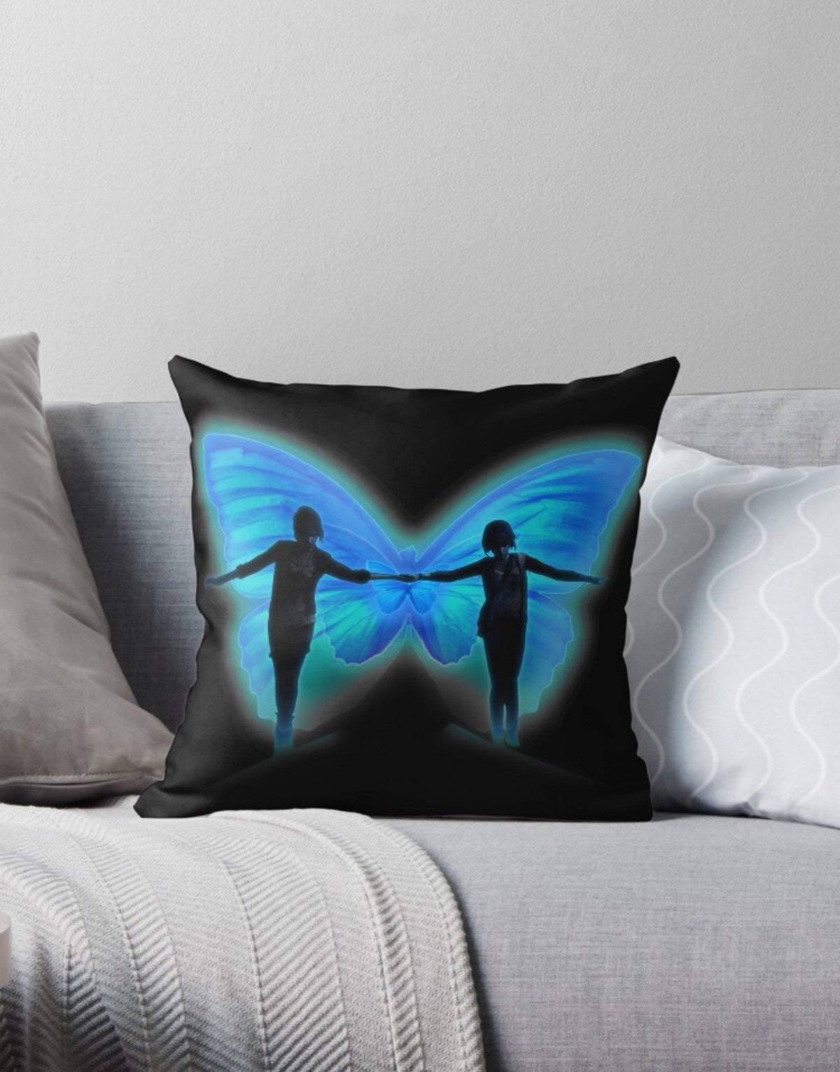 Relationship Butterfly Cushion