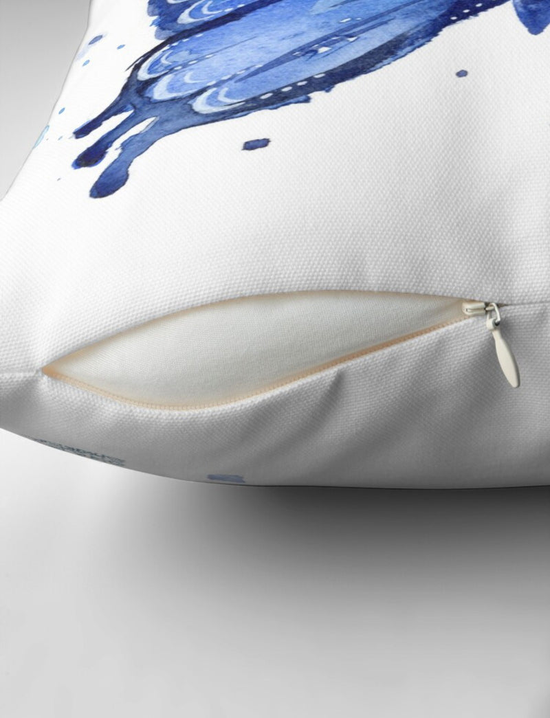 Flowing Butterfly Cushion