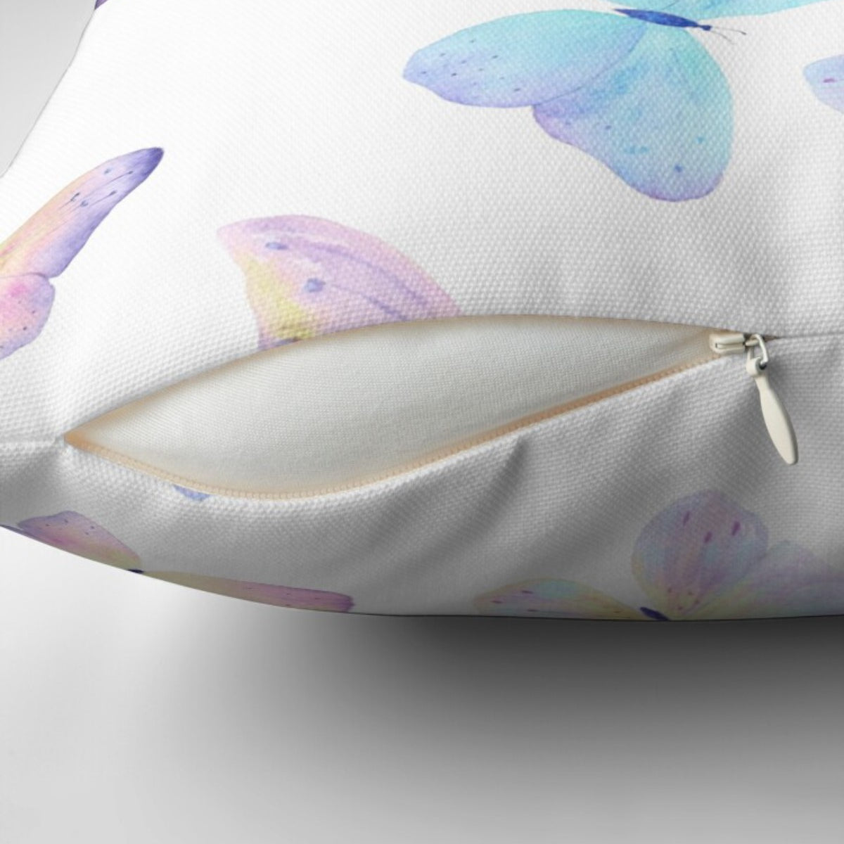 Multi- Pastel Butterfly Cushion