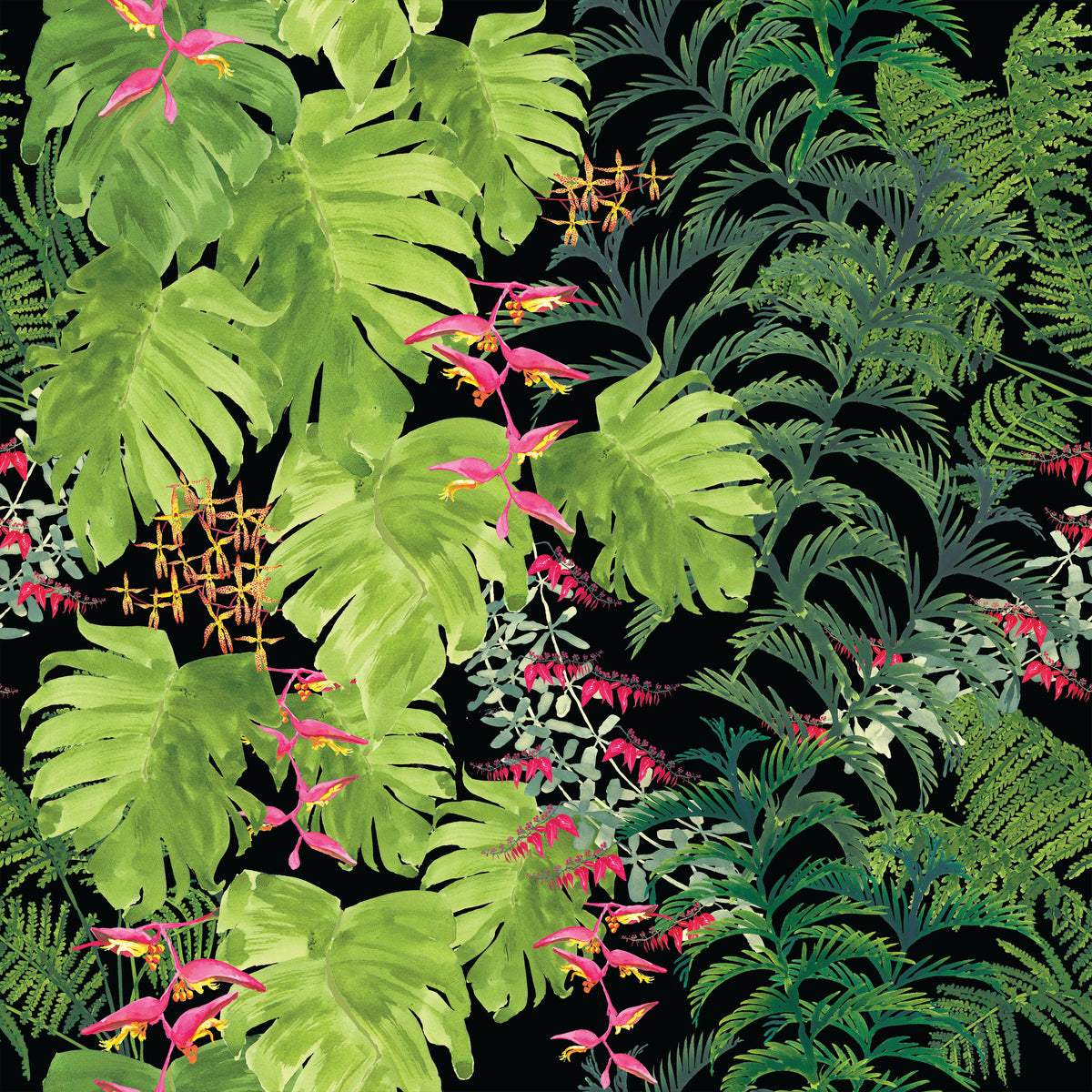 🌴 Tropical Paradise Wallpaper & Fabric