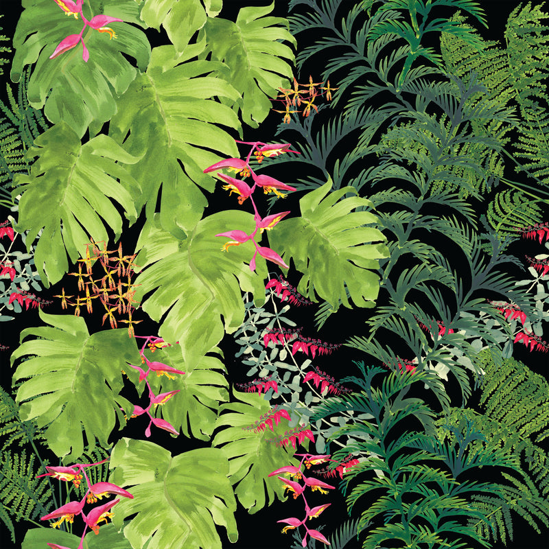 🌴 Tropical Paradise Wallpaper & Fabric